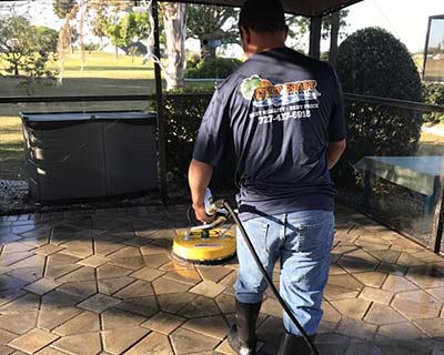 Cleaning Pavers